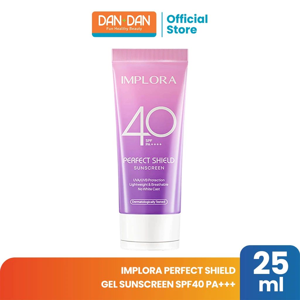 Promo Implora Perfect Shield Gel Sunscreen Spf 40 Pa++++ 25ml (453273 ...