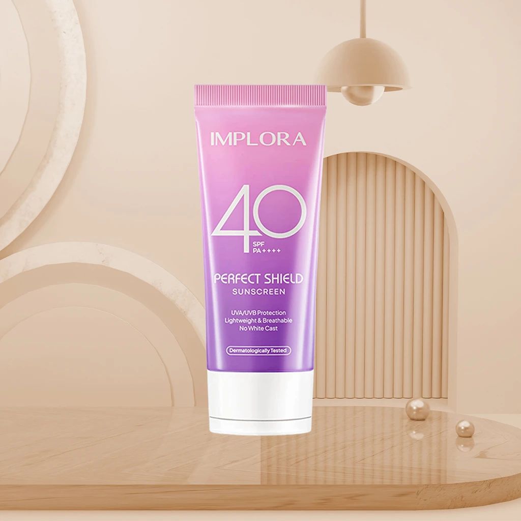 Promo Implora Perfect Shield Gel Sunscreen Spf 40 Pa++++ 25ml (453273 ...