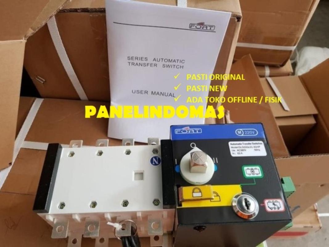 Promo Cos Motorized Fort Ats 63a 4p Change Over Switch Panel Atys Ggld ...
