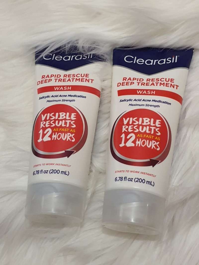 Promo Clearasil Rapid Rescue Deep Treatment Wash, Normal to Oily Skin