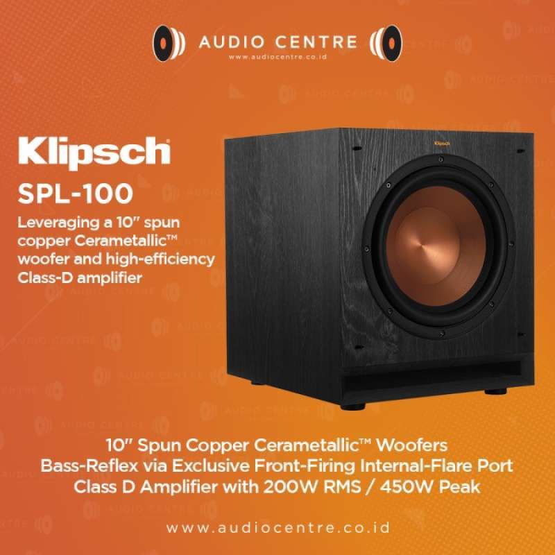 Promo Klipsch SPL100SW SUBWOOFER Klipsch / Subwoofer Diskon 23 di