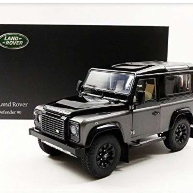 Promo 1/18 KYOSHO LAND ROVER DEFENDER 90 FINAL EDITION DIECAST NOT ...