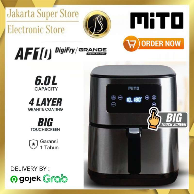 Jual Mito Air Fryer Grande Digifry Af10 Digital Air Fryer Di Seller