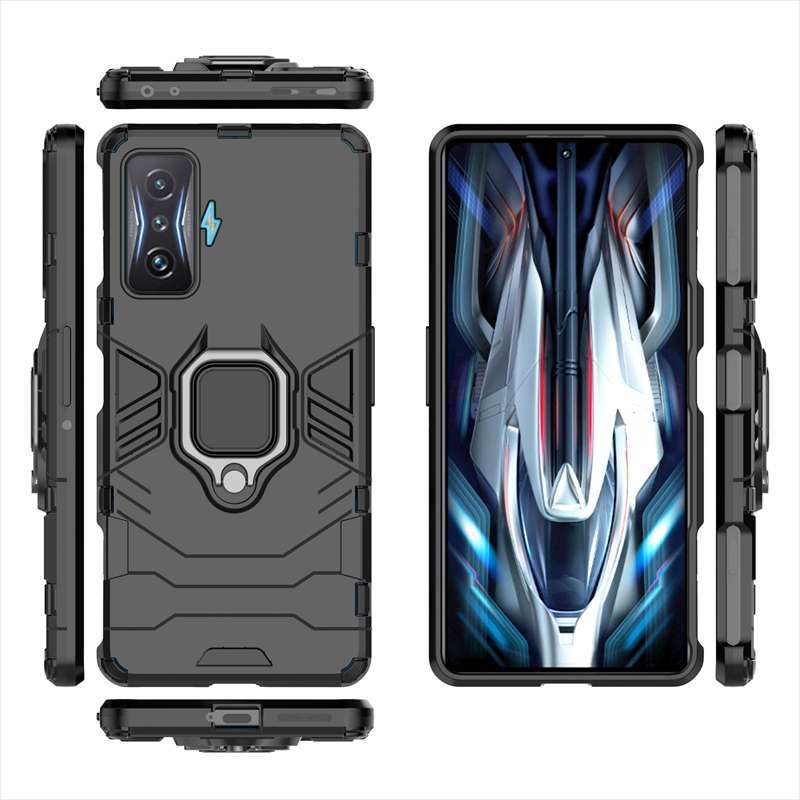 ESTH® Custodia per Xiaomi Poco X3 GT Cover in Alluminio & Silicone