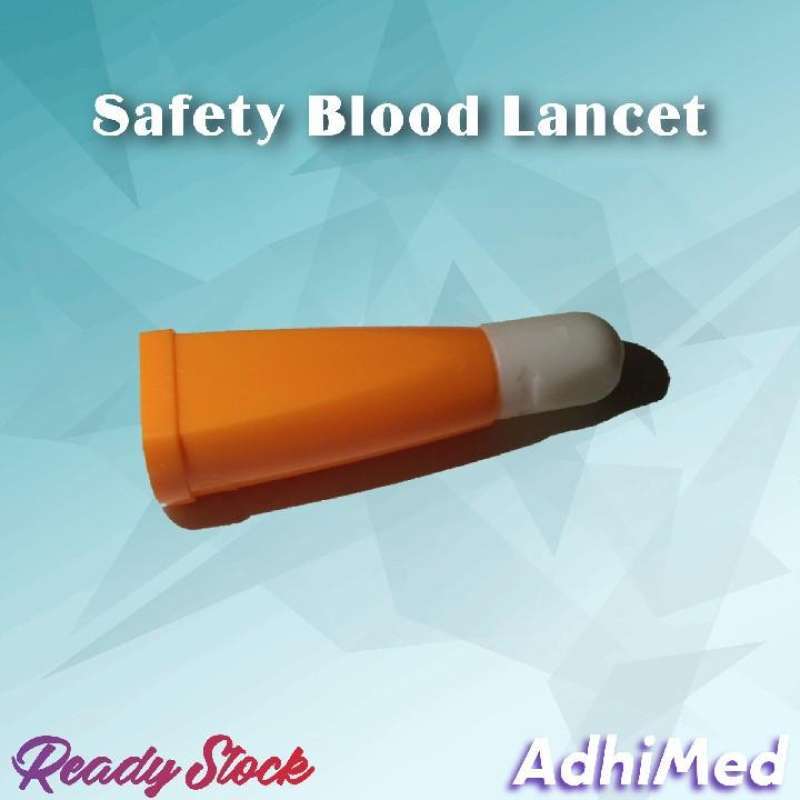 Jual Safety Blood lancet blood lancet disposable blood lancet anti