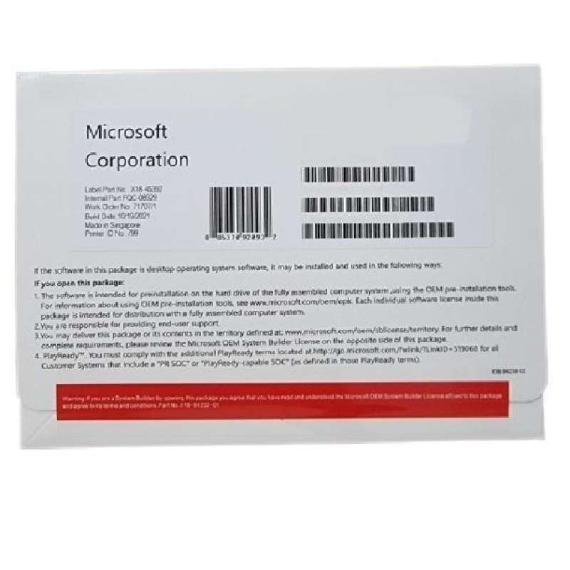 Jual Windows 11 Professional OEM Pack Original Win 11 Pro Original di Seller bos