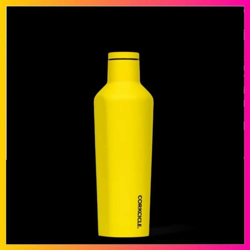 Promo Corkcicle 16oz Canteen Neon Lights Yellow Diskon 20 Di Seller