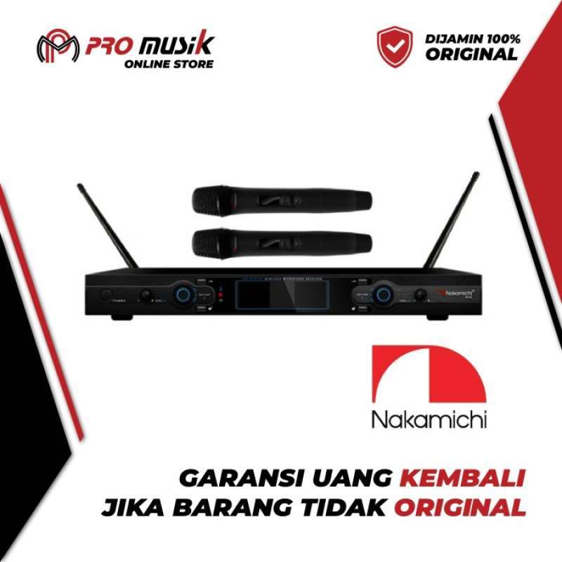 Promo Mic Wireless Nakamichi N5X Original dan Bergaransi Resmi Diskon