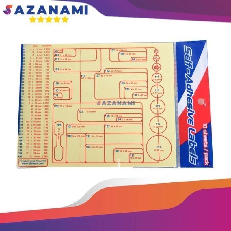 Jual Tom & Jerry Label 108 18 X 38 Mm Sticker Label Stiker Tom N Jerry ...