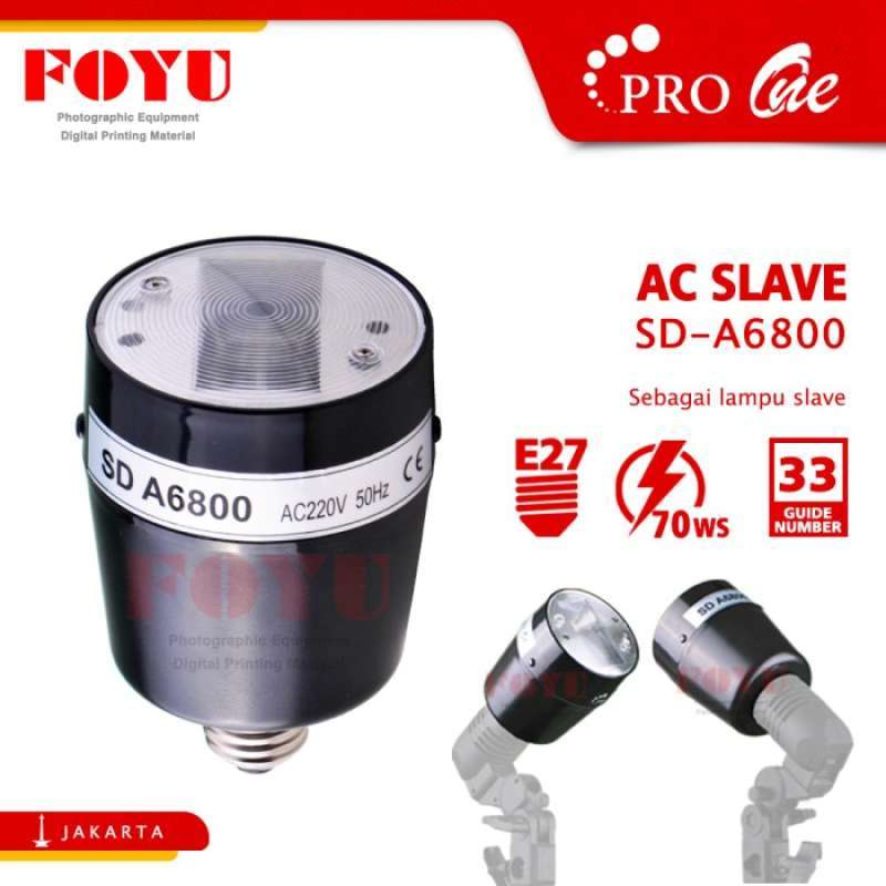 Jual Ac Slave Studio Flash Pro One SdA6800 di Seller Edenn Shop