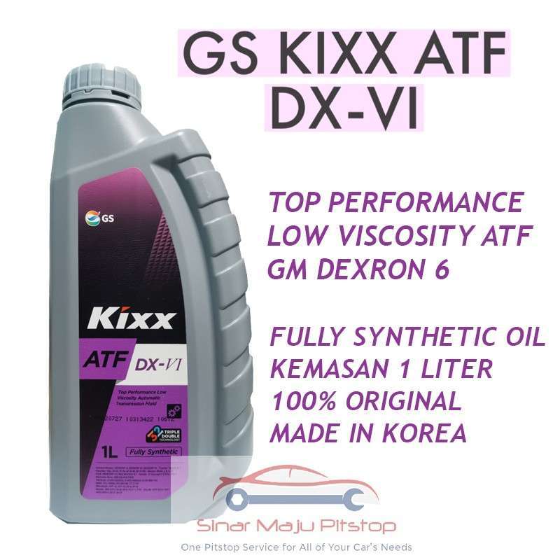 Jual Kixx Fully Synthetic Atf Dx-vi Gm Dexron 6 Original 1 Liter Made ...