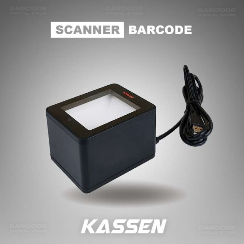Promo SCANNER BARCODE KASSEN PO 700 PO700 USB 1 2 DIMENSI QR CODE