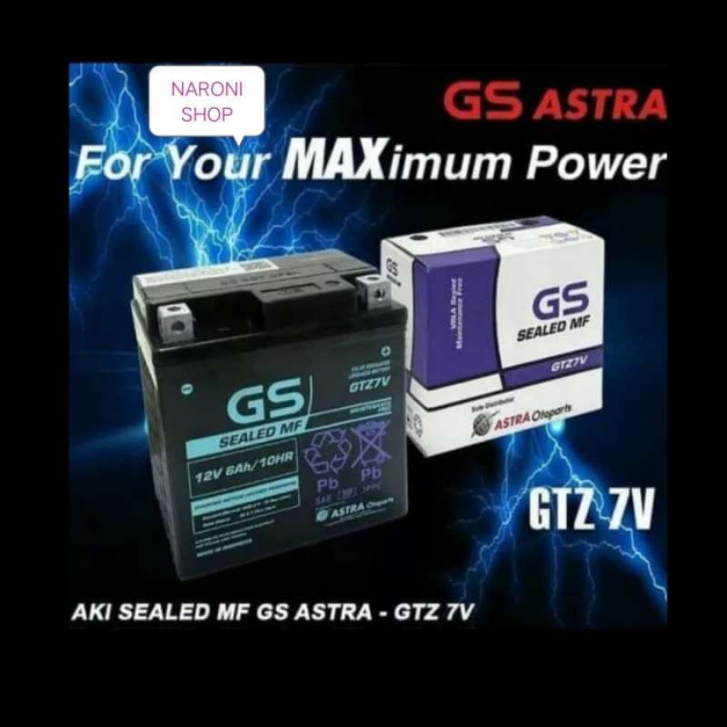 Promo Aki / Accu GS ASTRA GTZ7V aki Yamaha Nmax /ACCU Yamaha NMax/AEROX