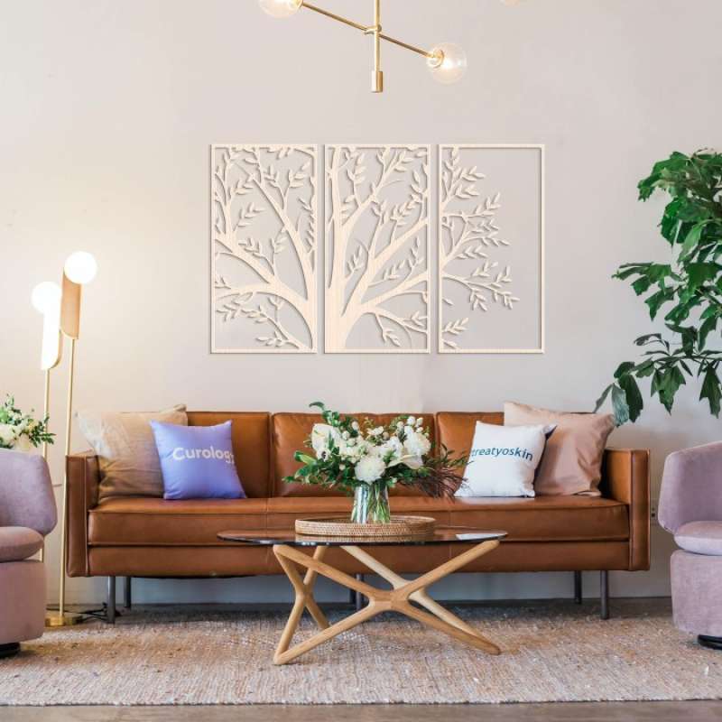 Promo Hiasan Dinding Laser Cut Tropical Tree V2 | Wall Decor Laser Cut