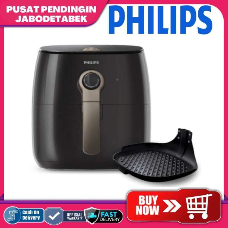 Promo Philips Hd9723 Air Fryer Twin Turbo Star Black Diskon 23 di
