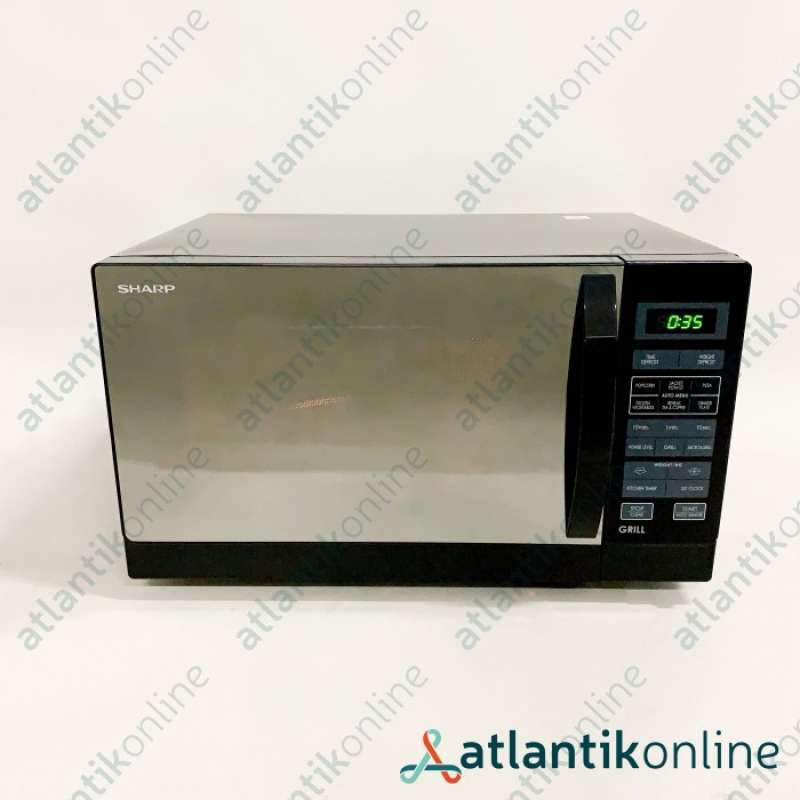 Promo Microwave Oven + Grill 25L Sharp R728(K)In R 728 K In R728Kin