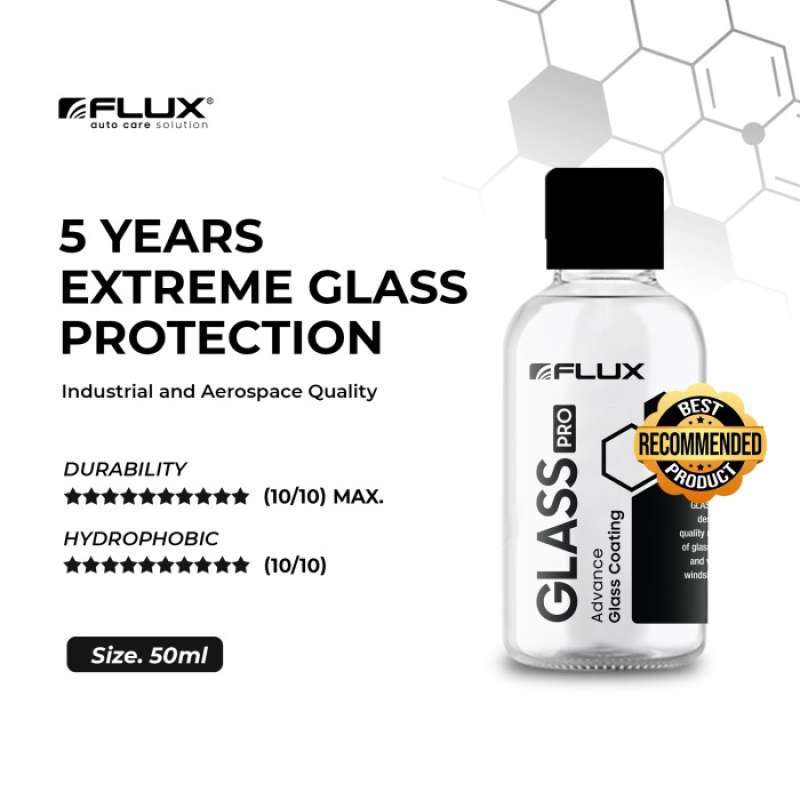 Promo COATING KACA FLUX GLASS PRO â€“ COATING MOBIL TERBAIK WARRANTY 5