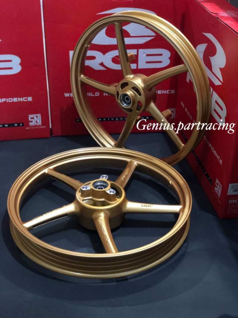 Promo Velg Racing Boy Satria Fu Sp522 Gold Series Rcb Malaysia Diskon
