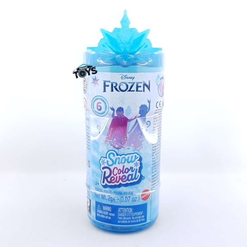 Jual Disney Frozen Toys Snow Color Reveal Doll With 6 Surprise Original ...