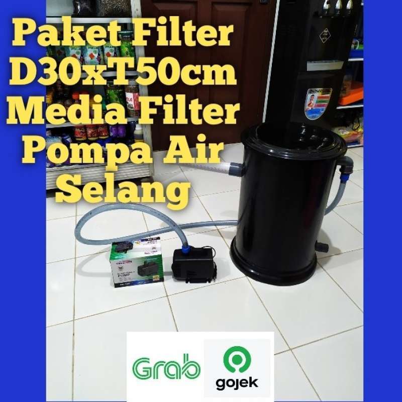 Promo Paket Lengkap Filter Kolam Ikan Koi Hias 700 Liter Diskon 23 di