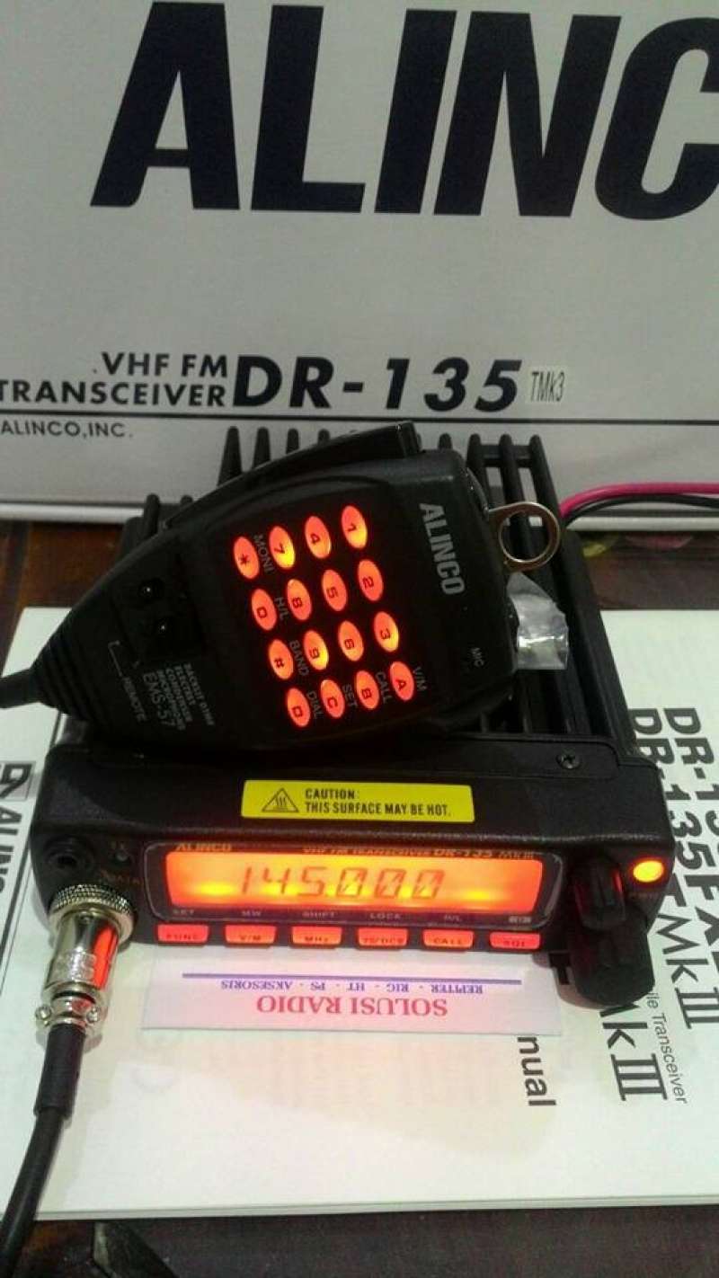 Promo Radio Rig ALINCO DR135 MK III VHF 50W 100 channel NEW ORI