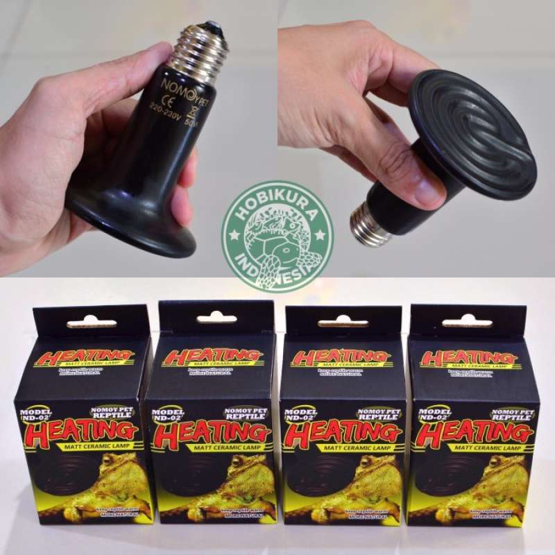Promo Ceramic Heater Nomoy / Ceramic Lamp Nomoy 50 Watt / Heater
