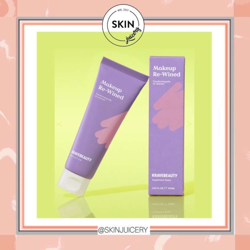 Promo Krave Beauty Makeup ReWined (Transforming Jelly Oil Cleanser