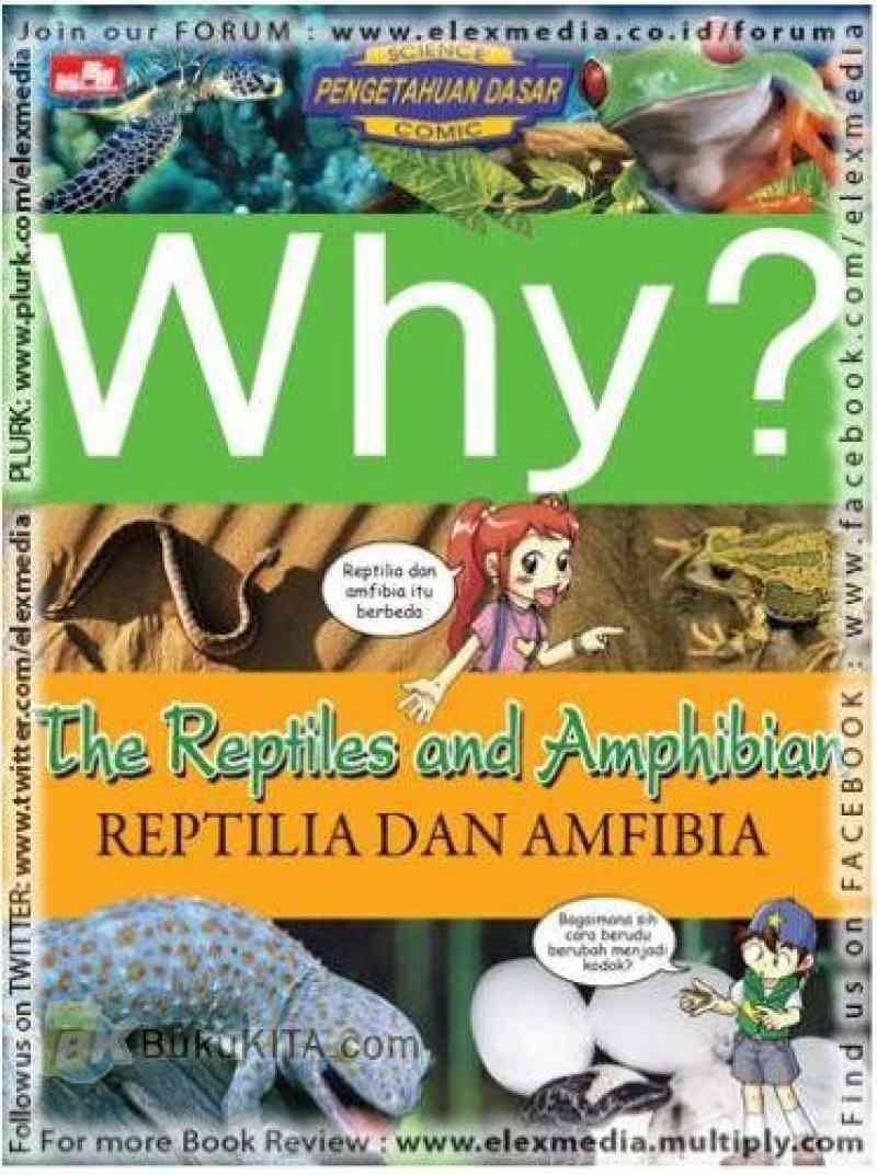 Jual Buku Why? Reptile & Amphibian Oleh Lee, Papyrus di Seller Pilihan