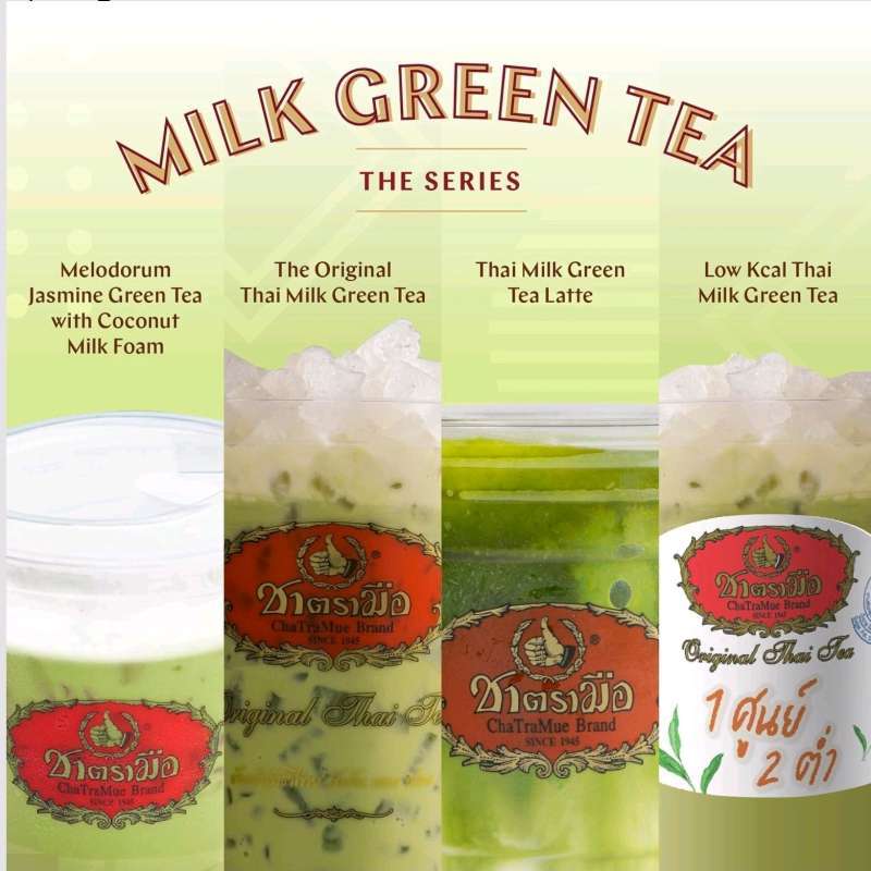 Promo CHATRAMUE | Original Thai Tea - RED Tea & GREEN Tea Diskon 8% di ...