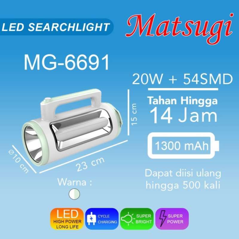 Promo Led Lampu Emergency Yang Nyala Super Tahan Lama 14 Jam Diskon 23 di Seller Raharja ID