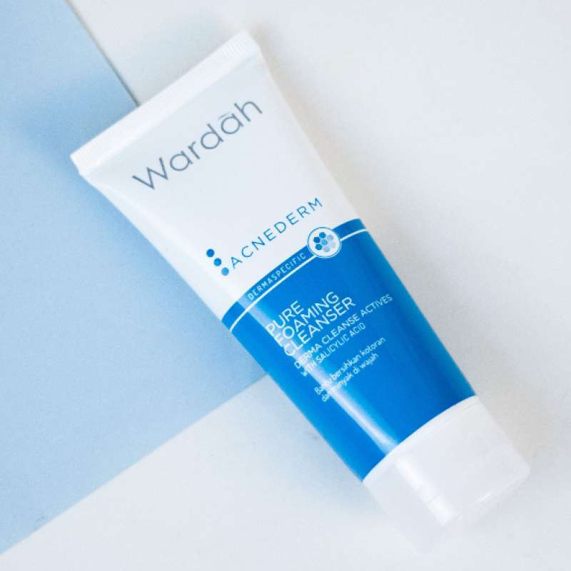 Promo WARDAH Acnederm Pure Foaming Cleanser 60ml Pembersih Wajah