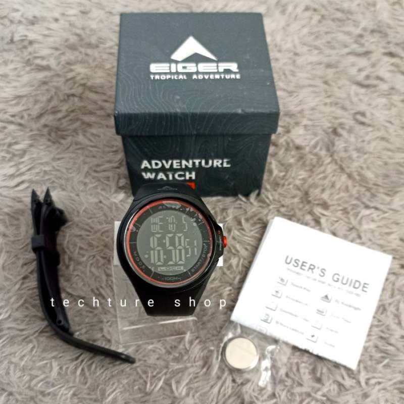Jual Jam Eiger Touchdigi TYP11528 Original Jam Outdoor Digital