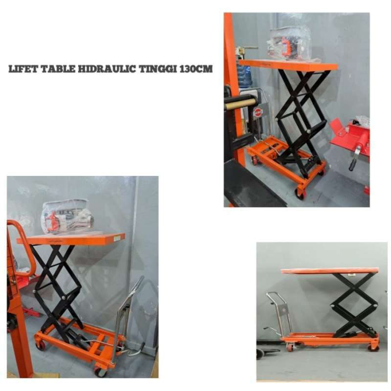 Promo Hydraulic lift Table 130cm 500kg Table hidrolik 130cm Diskon 23% ...