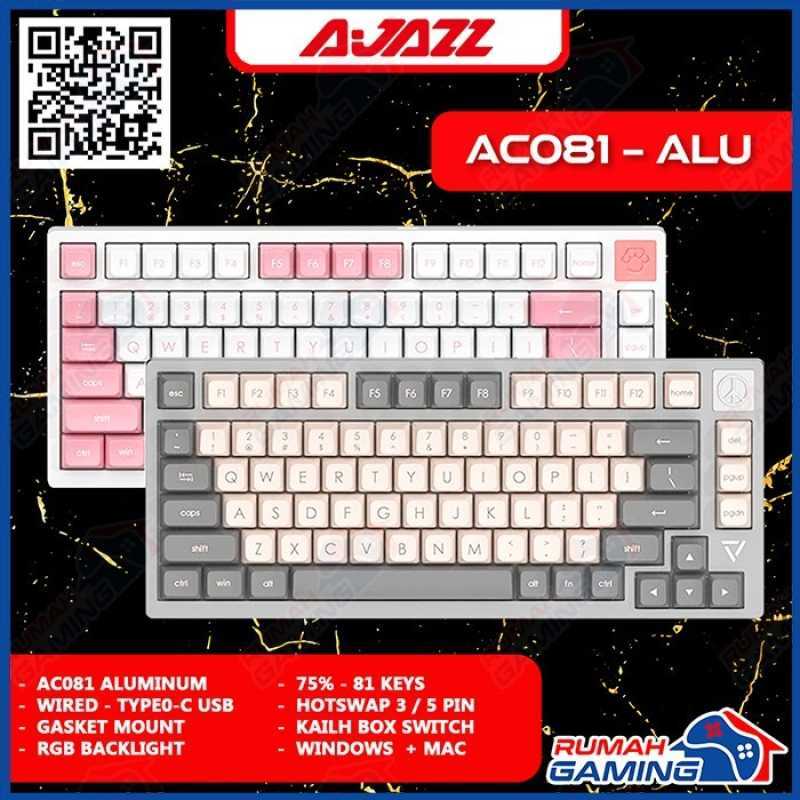 Promo MECHANICAL KEYBOARD AJAZZ AC081 75 ALUMINUM GASKET RGB