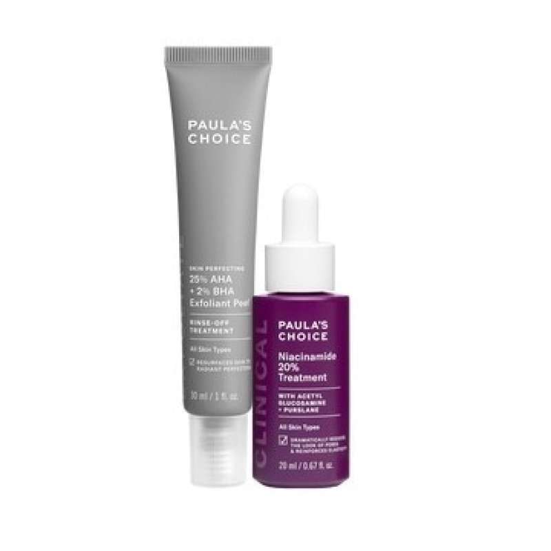 Promo Paula Choice Pro Level Smooth Renew Kit (Niacinamide 20 + 25