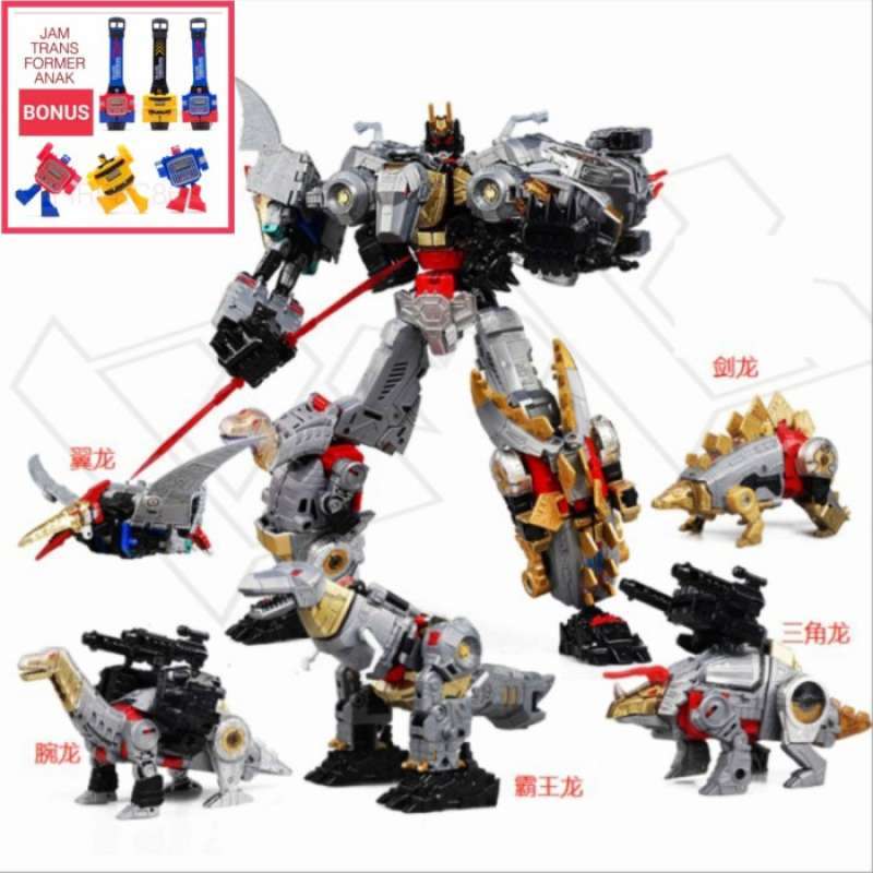 Jual Robot Transformers Dino Force 5 In 1 Di Seller Toys Island Store