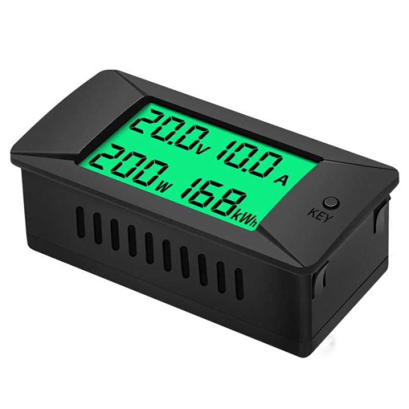 Promo Peacefair PZEM-025 DC Power Meter Battery Analyzer Built-in Shunt ...