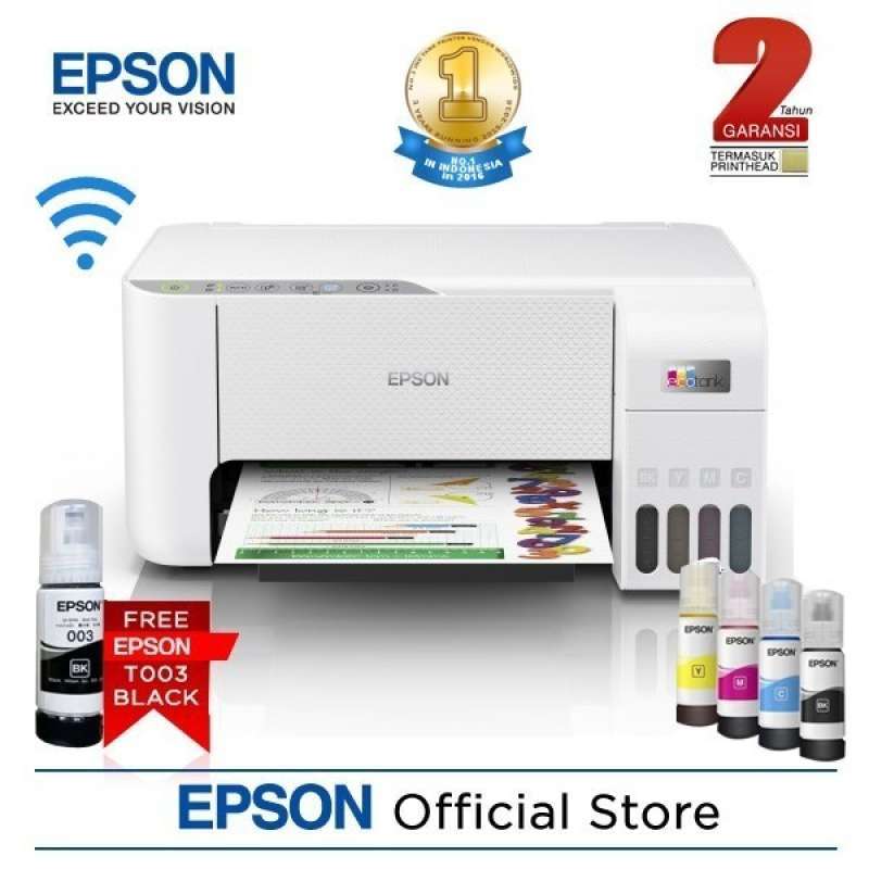 Promo Printer Epson L3250 - Print Scan Copy + Wifi (A4 Only) Diskon 23% ...