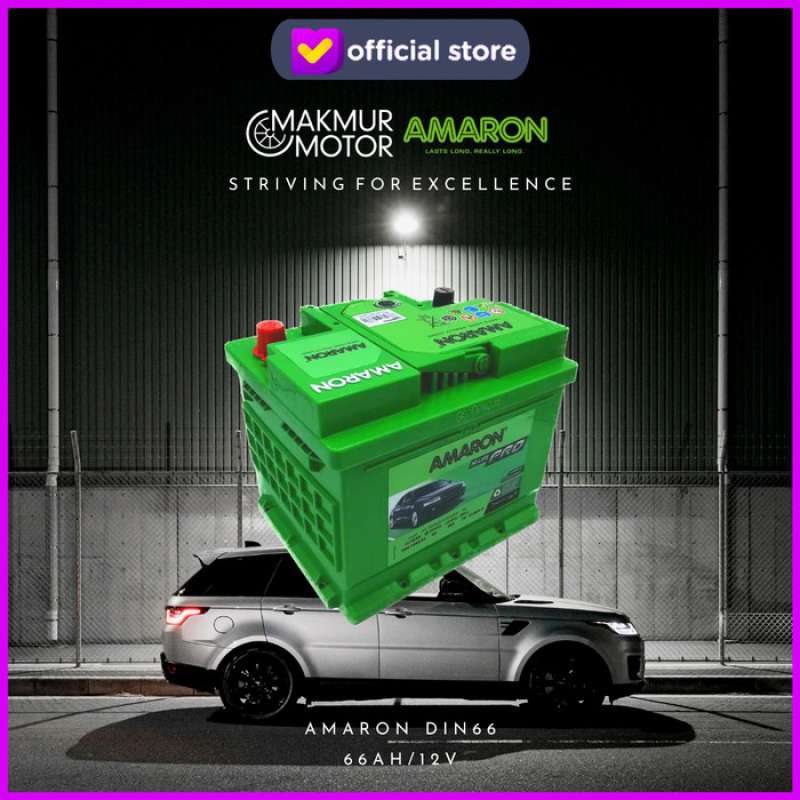 Jual Aki AMARON HI LIFE PRO DIN 66 LN2 Garansi 12 Bulan di Seller Akbar