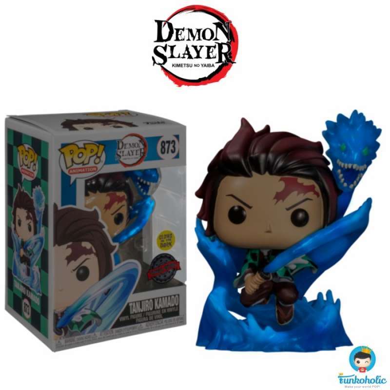 Funko Pop Demon Slayer 873 Tanjiro Dragon Glow main image 1