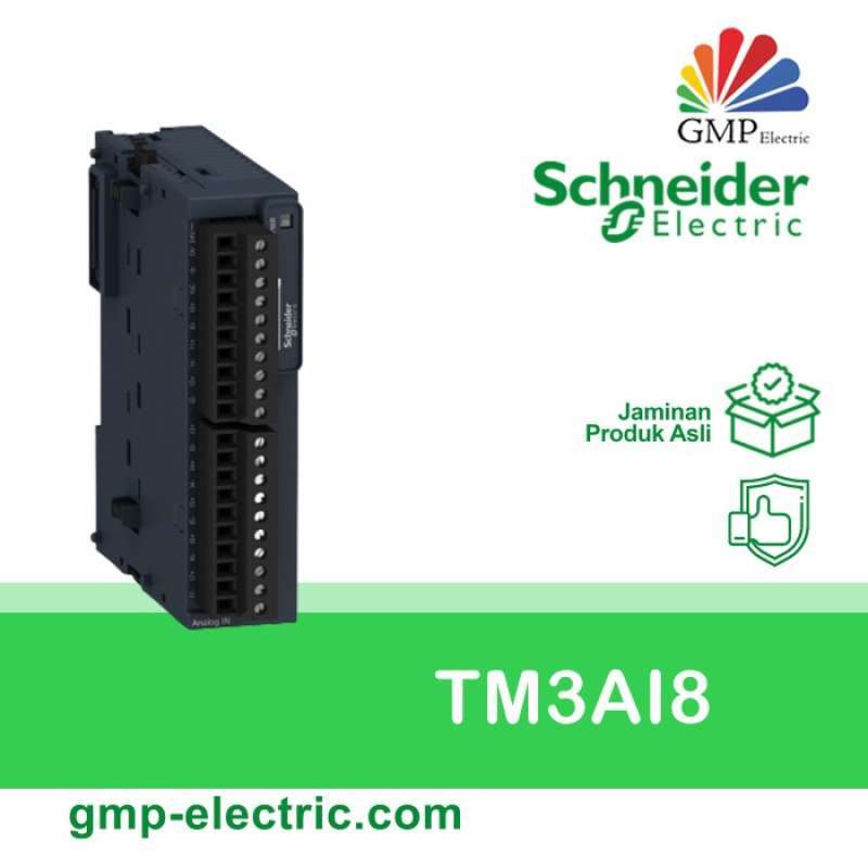 Promo PLC Schneider TM3AI8 8 Analog Input Voltage/Current Output Diskon ...