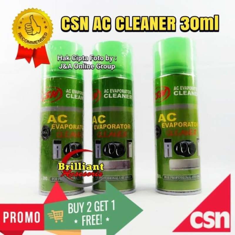 Jual AC Cleaner / AC Evaporator 300ml CSN FOAM di Seller BRILLIANT
