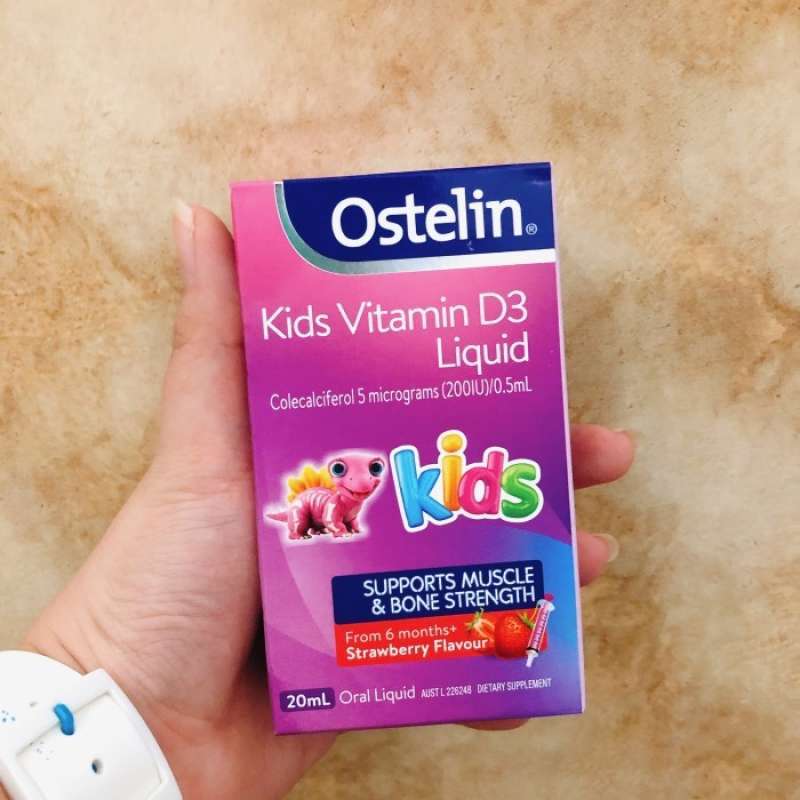 Promo Ostelin kids vitamin D3 liquid Vitamin D for children 20ml