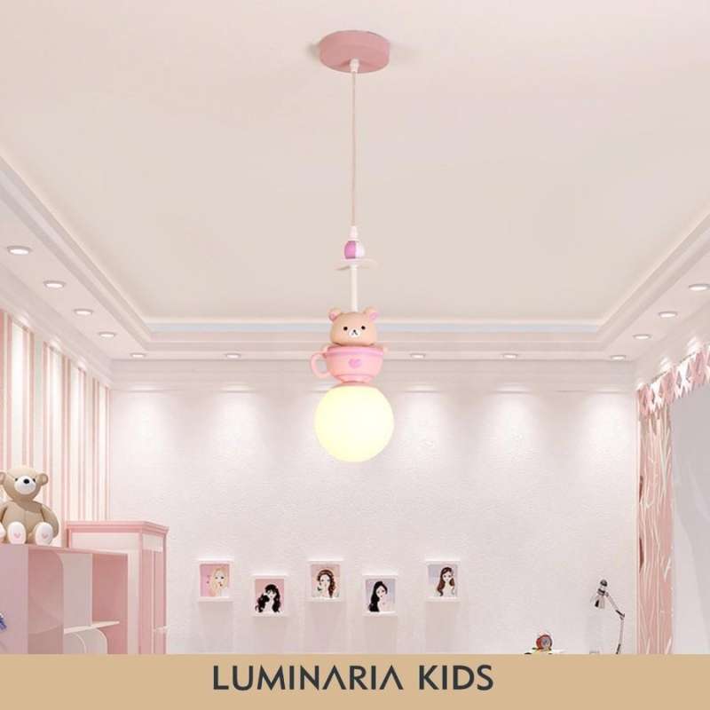 Jual Tea Bear 1 Hanging Lamp Lampu Gantung Beruang Hias Kids Anak Di