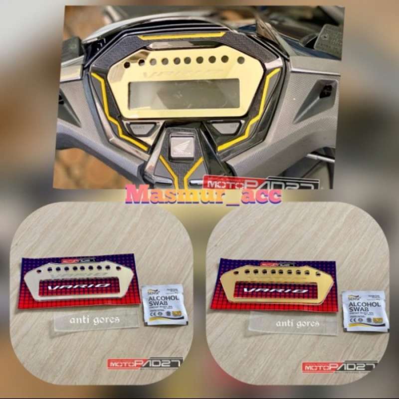 Promo Garnish Speedometer All New Honda Vario 160 Bahan Akrilik Diskon