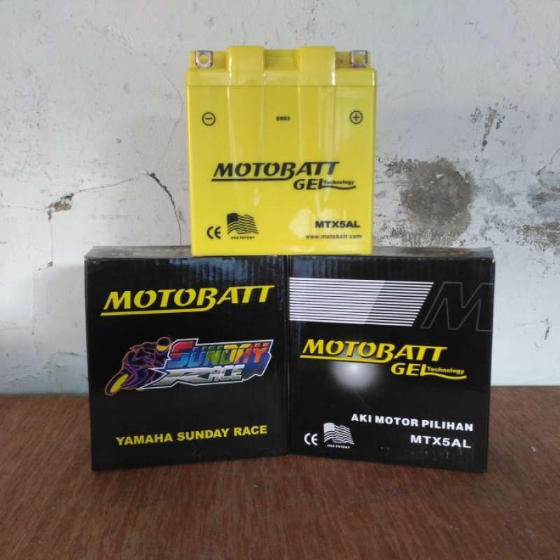 Jual Aki Motor Honda Astrea Grand Motobatt Mtx5Al Aki Kering di Seller