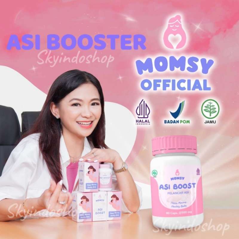 Promo Asi Booster Supleman Pelancar Asi By Momsy Bersertifikat Bpom ...