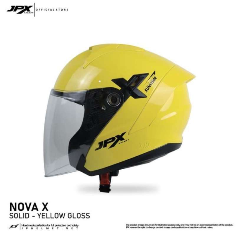 Promo Sale Helm Jpx Half Face Nova X Solid Polos Terbaru Diskon 23 di Seller FuStore Cipete