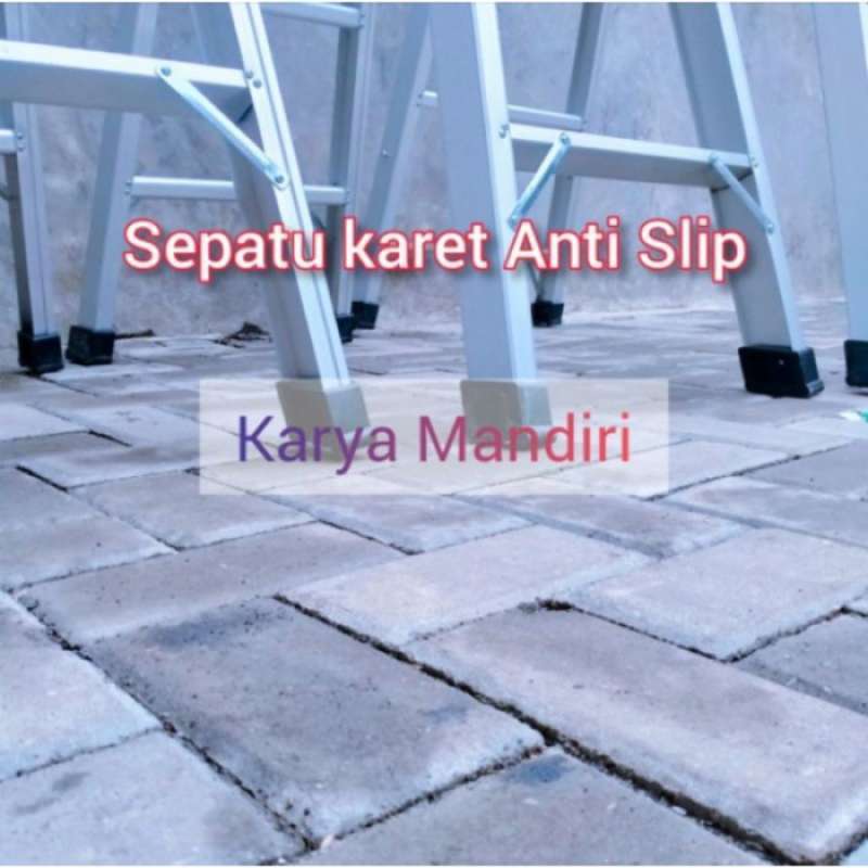 Promo Tangga Lipat / Tangga Lipat Aluminium - Ukuran Diskon 23% di