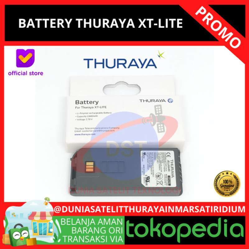 Batteria 2400mAh Compatibile Thuraya XT-LITE | Sostituisce IKLT06781, JUPC10385, XTL2680 Con Li-Polymer 3.7V